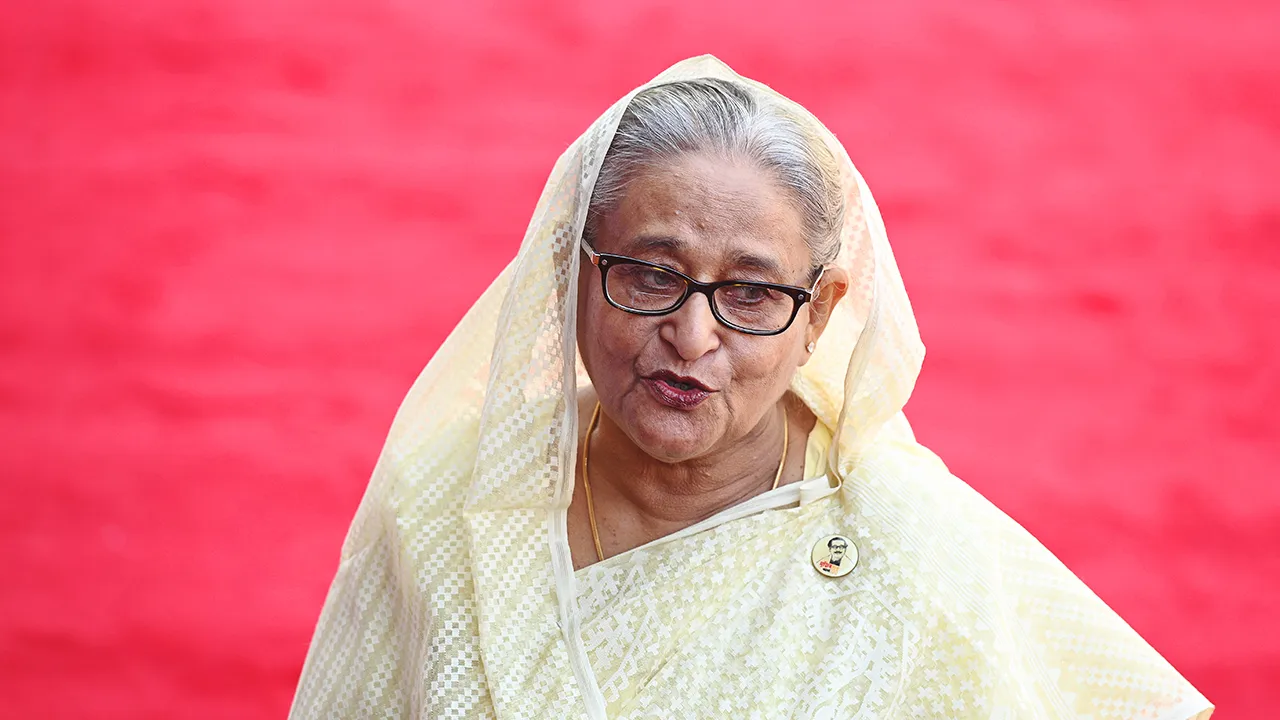 Former Bangladesh PM Sheikh Hasina