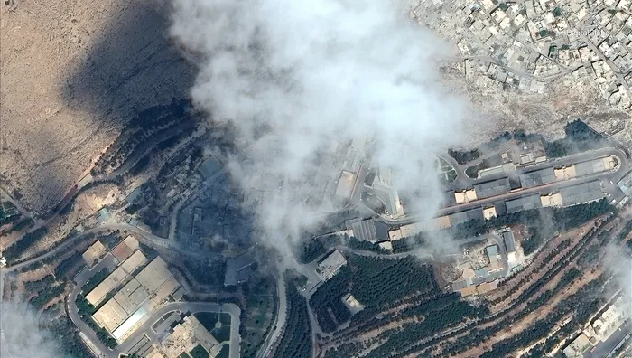 Destroyed Weapons Plant Syria