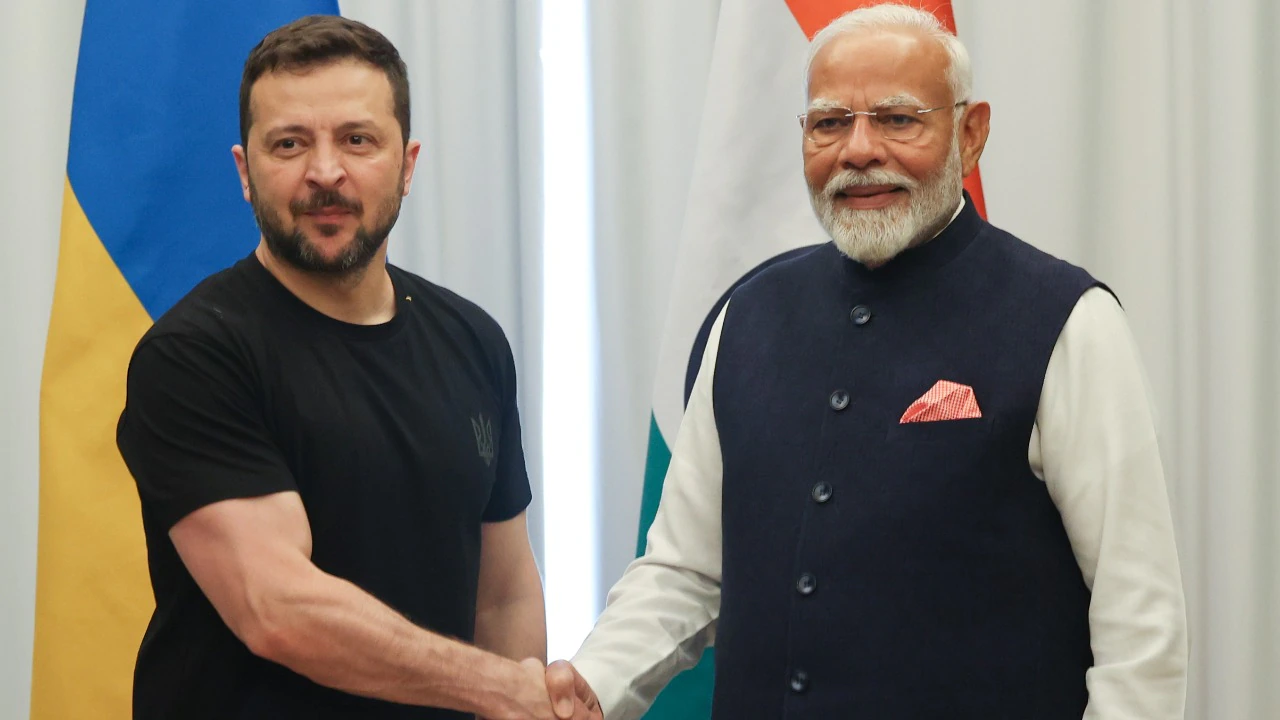 Modi and Zelensky Meet