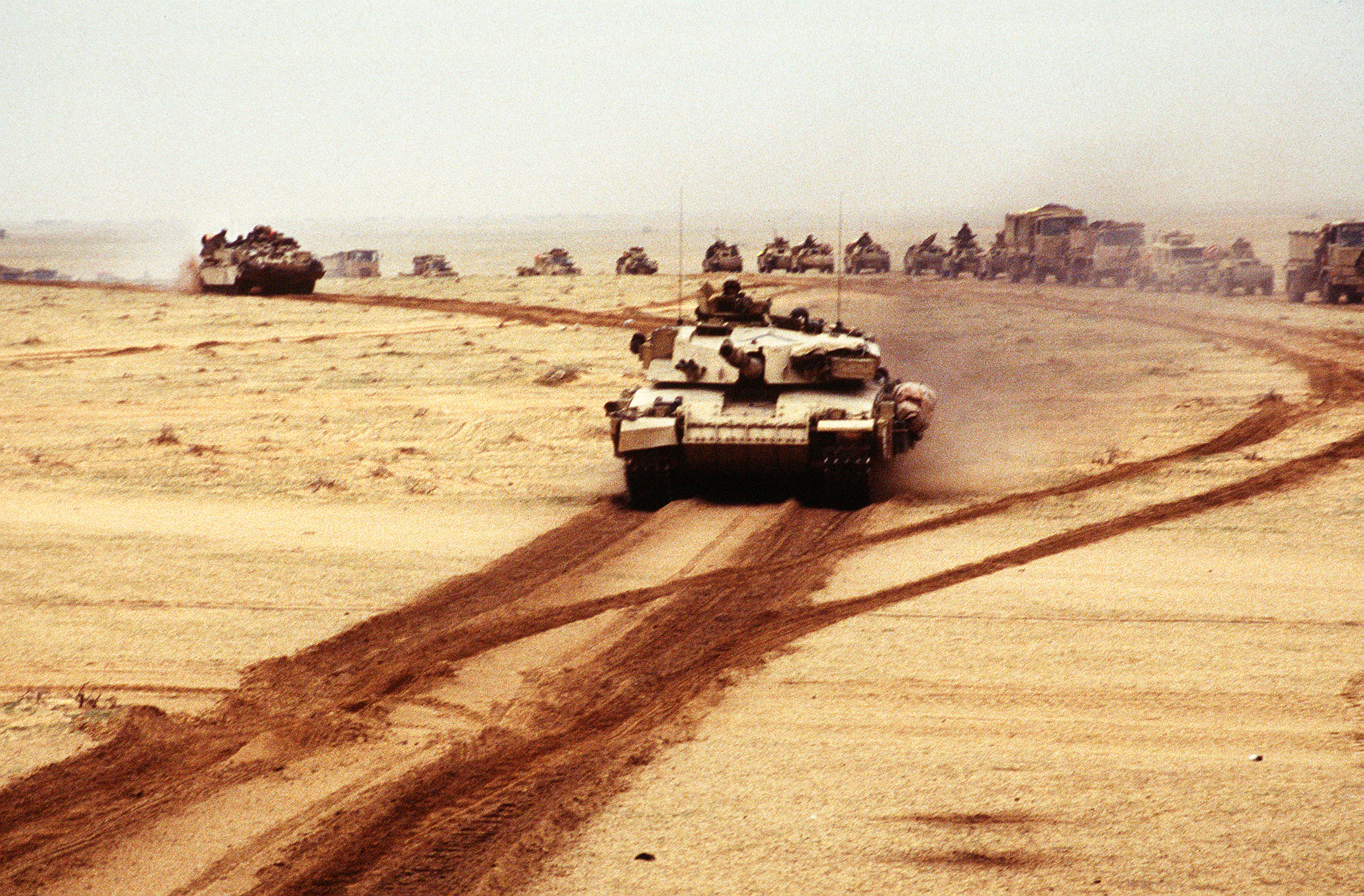 Tank Incursion into Iraq