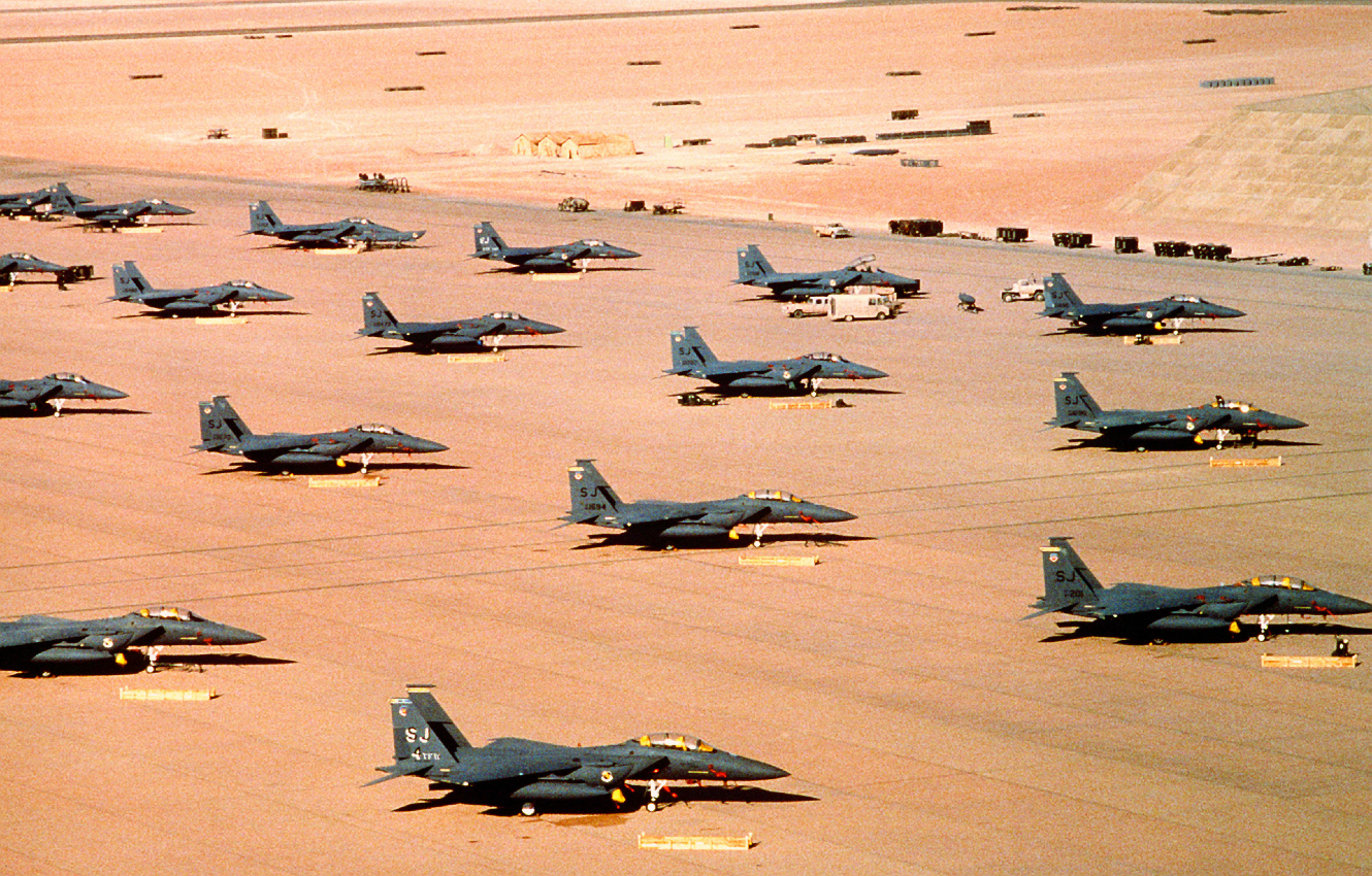 Operation Desert Shield Airpower Staging