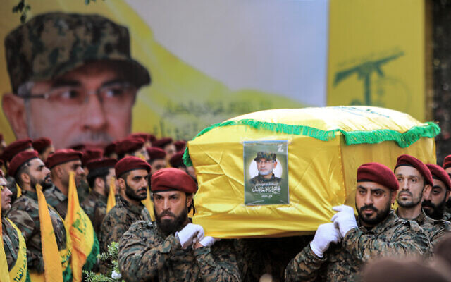 Hezbollah Military Commander Ibrahim Aqil's Funeral